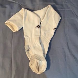 BUNDLE OF 3 White Kneehigh Soccer Socks - Like New